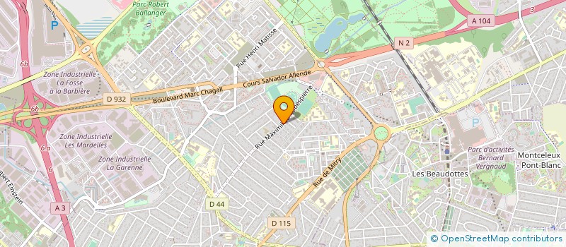 localisation de l'entreprise MONSIEUR ANGELO SCURA  AULNAY-SOUS-BOIS