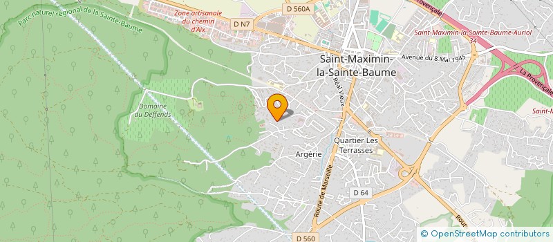 localisation de l'entreprise MONSIEUR ANGELO SOUSA à SAINT-MAXIMIN-LA-SAINTE-BAUME