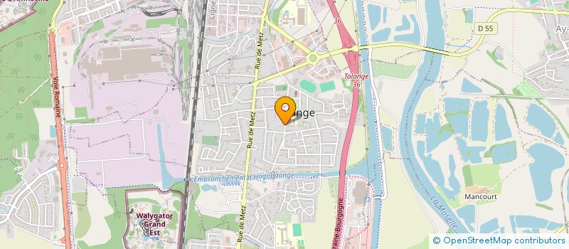 localisation de l'entreprise MONSIEUR ANGELO SPITALERI  TALANGE