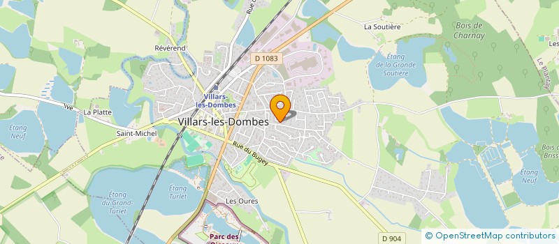 localisation de l'entreprise MONSIEUR ANGELO ULMANN  AMBERIEUX-EN-DOMBES