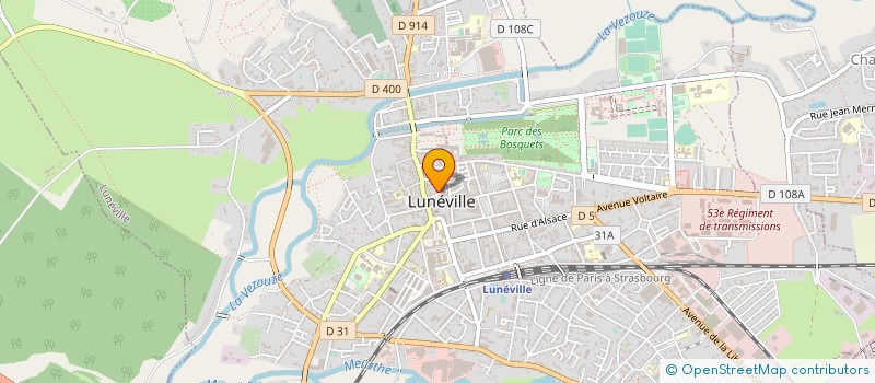 localisation de l'entreprise MONSIEUR ANGELO VIOL  LUNEVILLE