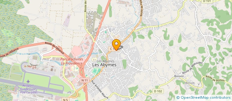 localisation de l'entreprise MONSIEUR ANGELY DELOUMEAUX à LES ABYMES