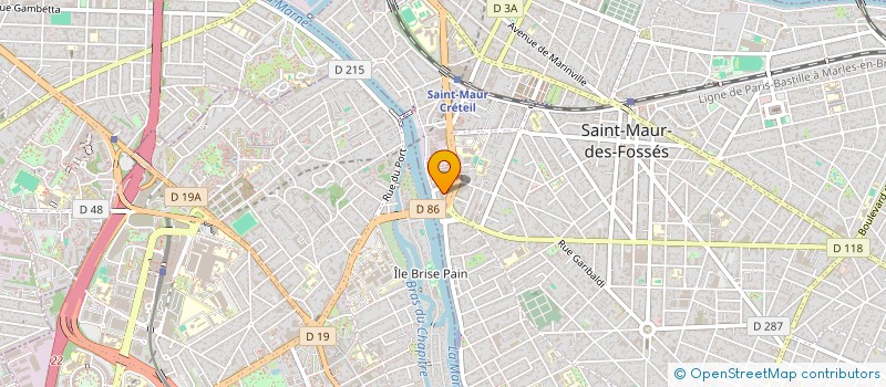 localisation de l'entreprise MONSIEUR ANGENORD BELLE  CRETEIL