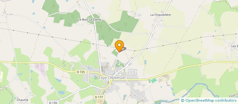 localisation de l'entreprise MONSIEUR ANGES BANIDOL à FAYE-L ABBESSE