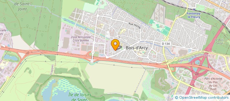 localisation de l'entreprise MONSIEUR ANGESOM ALEM  BOIS-D'ARCY