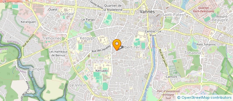 localisation de l'entreprise MONSIEUR ANGHEL SCHIOPU à VANNES