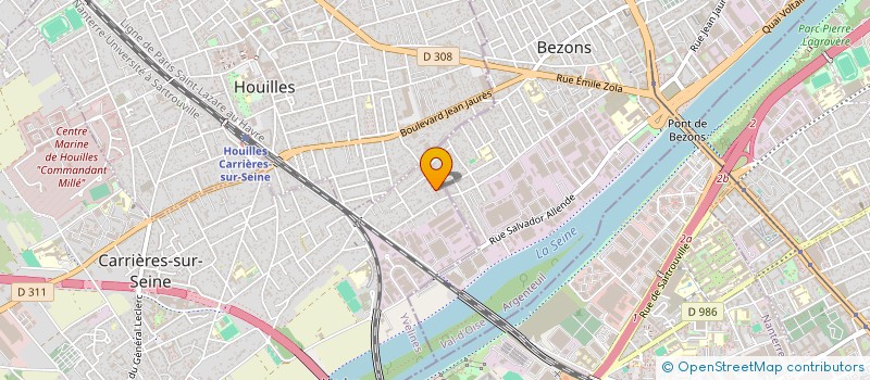 localisation de l'entreprise MONSIEUR ANGIE HOFFMANN à CARRIERES-SUR-SEINE