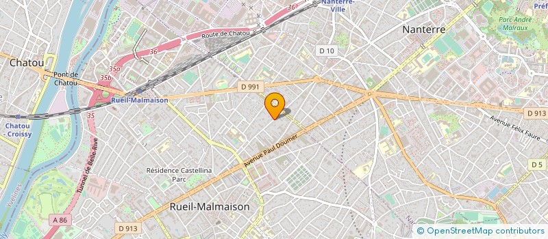 localisation de l'entreprise MONSIEUR ANGIE MEHDI TOUZI à RUEIL-MALMAISON
