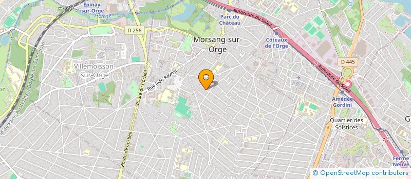 localisation de l'entreprise MONSIEUR ANGREJ SINGH  MORSANG-SUR-ORGE