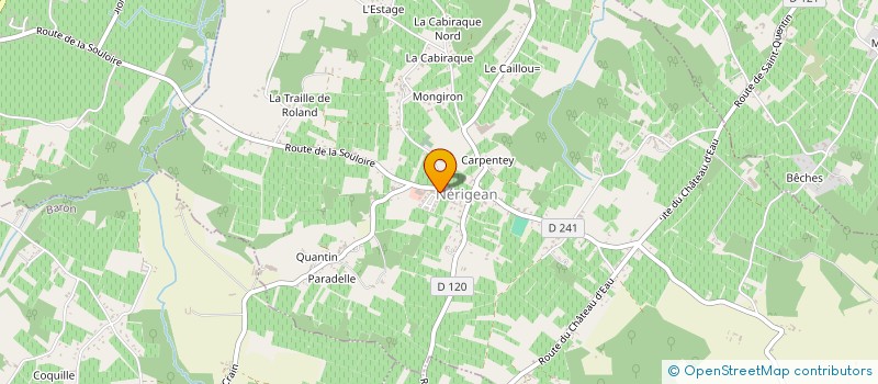 localisation de l'entreprise MONSIEUR ANGY CERRATO  NERIGEAN