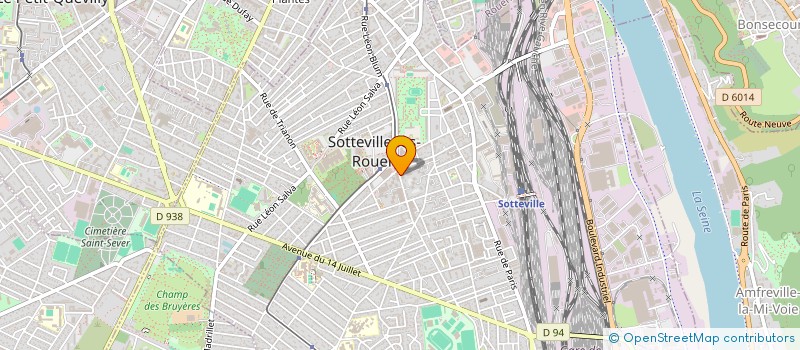 localisation de l'entreprise MONSIEUR ANGY LEFEBVRE à SOTTEVILLE-LES-ROUEN