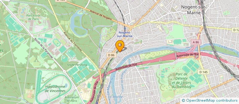 localisation de l'entreprise MONSIEUR ANH LAM  NOGENT-SUR-MARNE