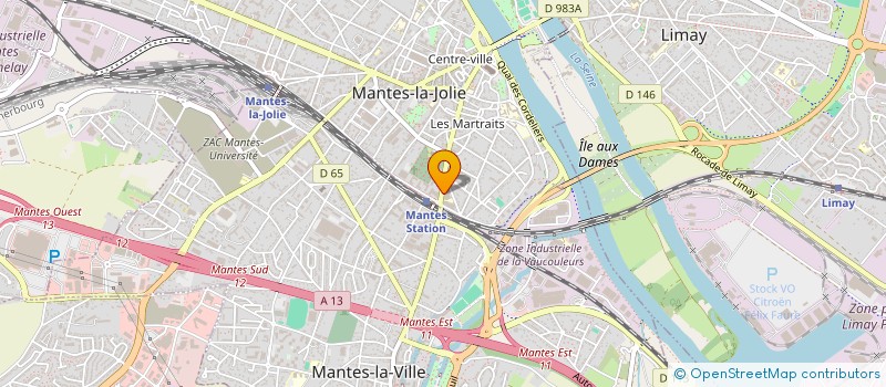 localisation de l'entreprise MONSIEUR ANH TRAN à MANTES-LA-JOLIE