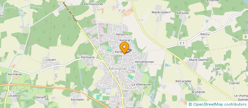 localisation de l'entreprise MONSIEUR ANH TRAN à KERVIGNAC