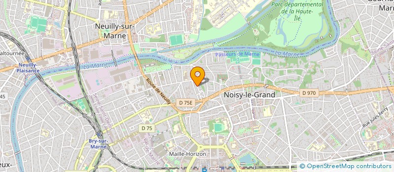 localisation de l'entreprise MONSIEUR ANH-TUAN CLABAUT à NOISY-LE-GRAND
