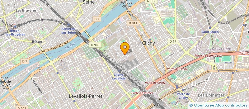 localisation de l'entreprise MONSIEUR ANH-TUAN NGUYEN à CLICHY