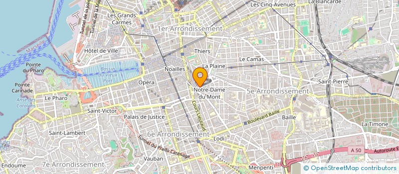 localisation de l'entreprise MONSIEUR ANH VUONG à MARSEILLE 6EME