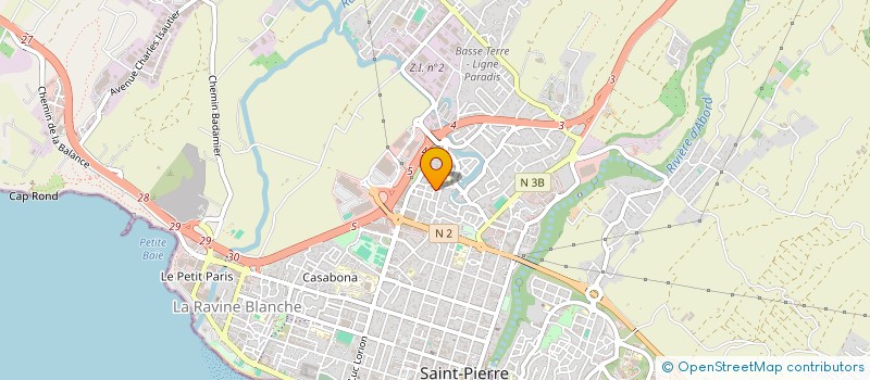 localisation de l'entreprise MONSIEUR ANHILE BEEDASSY à SAINT-PIERRE