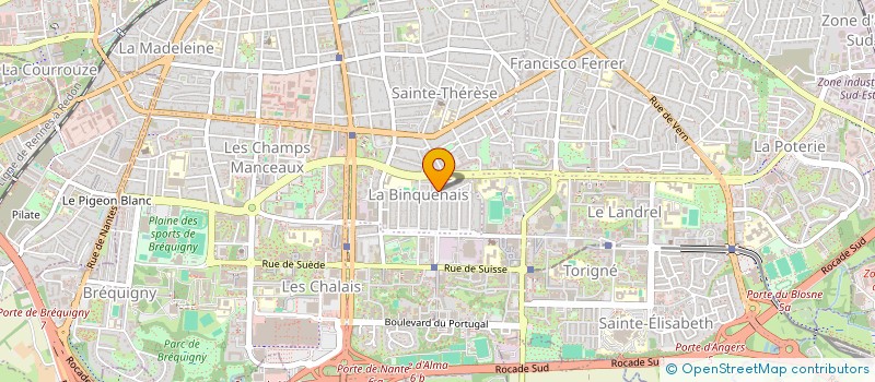 localisation de l'entreprise MONSIEUR ANICE ABBOUD  RENNES
