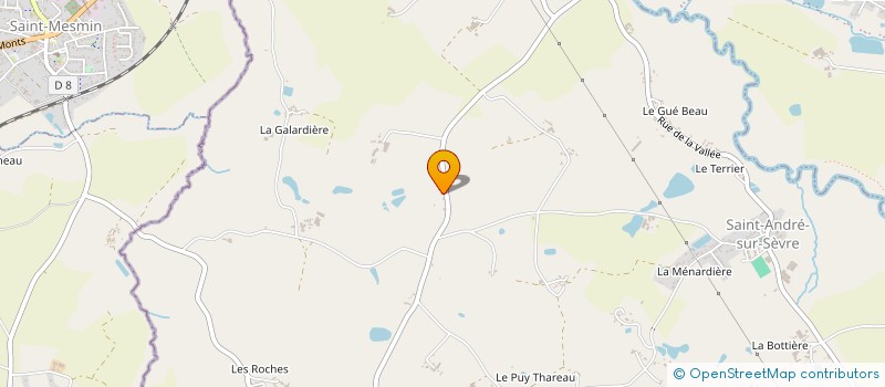 localisation de l'entreprise MONSIEUR ANICET BONNIN  SAINT-ANDRE-SUR-SEVRE