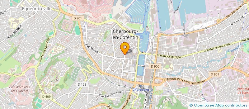 localisation de l'entreprise MONSIEUR ANICET DESVAGES  CHERBOURG-EN-COTENTIN