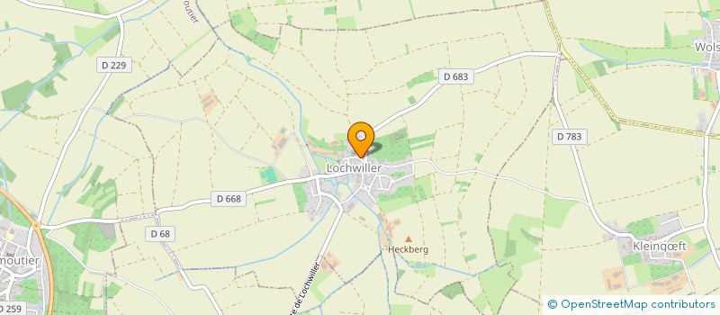 localisation de l'entreprise MONSIEUR ANICET FISCHER  DIMBSTHAL