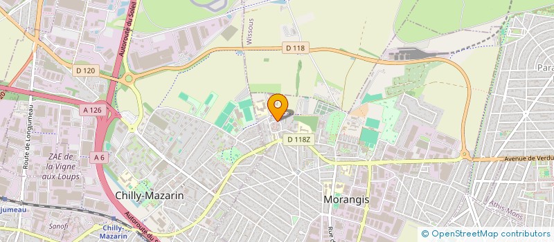 localisation de l'entreprise MONSIEUR ANICET KAKESA MUYENI à MORANGIS