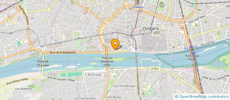 localisation de l'entreprise MONSIEUR ANICET TEXEREAU à ORLEANS