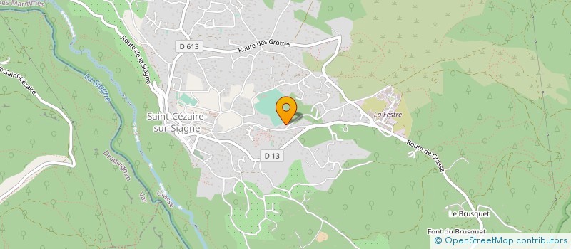 localisation de l'entreprise MONSIEUR ANIELLO DI GIOIA à SAINT-CEZAIRE-SUR-SIAGNE