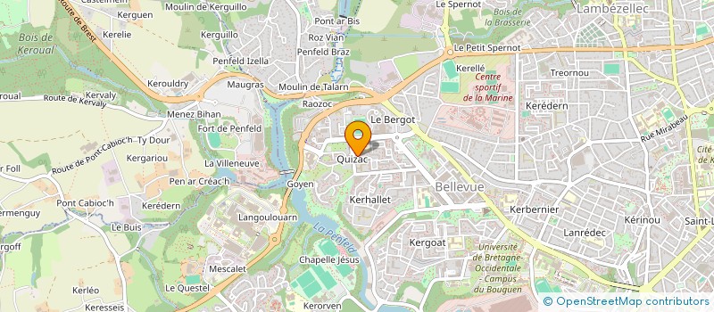 localisation de l'entreprise MONSIEUR ANIK AHMED à BREST