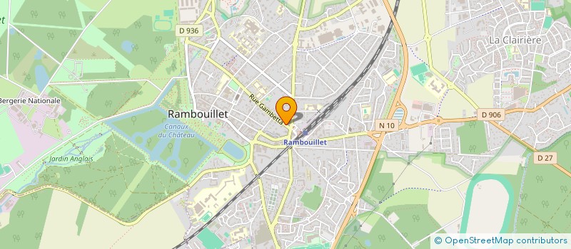 localisation de l'entreprise MONSIEUR ANIL GADACHA  RAMBOUILLET