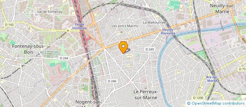 localisation de l'entreprise MONSIEUR ANIL KUMAR SHARMA  LE PERREUX-SUR-MARNE