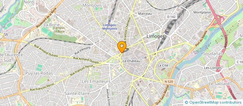 localisation de l'entreprise MONSIEUR ANIL MAOULIDA à LIMOGES