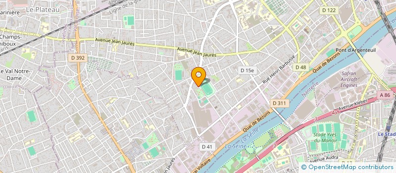 localisation de l'entreprise MONSIEUR ANIL ULAK  ARGENTEUIL