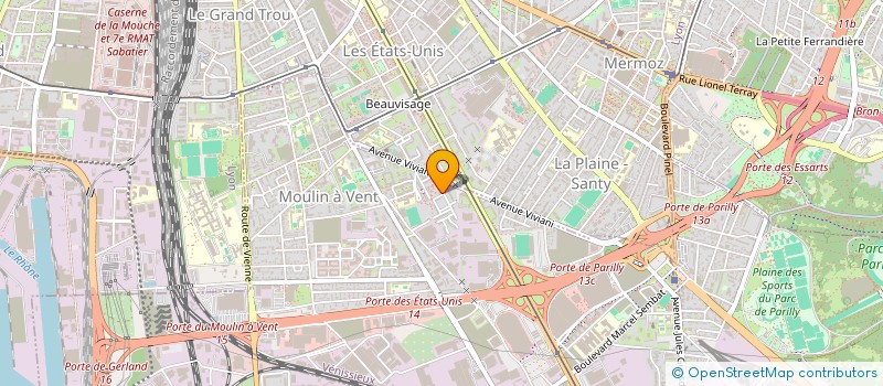 localisation de l'entreprise MONSIEUR ANILTON DE JESUS VAZ CORREIA  VENISSIEUX