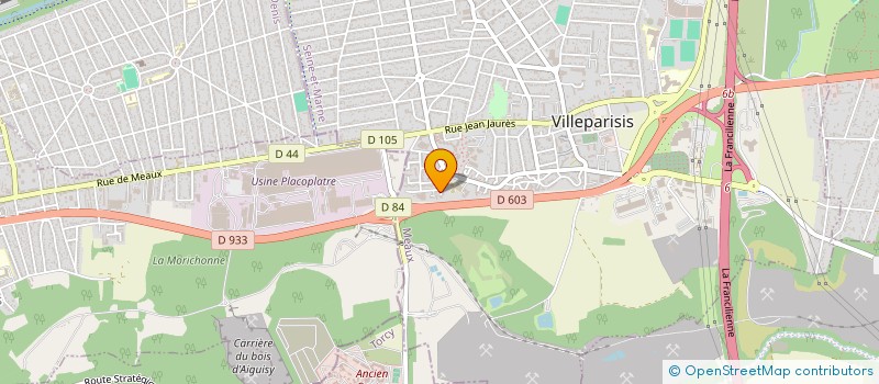 localisation de l'entreprise MONSIEUR ANIM RANSFORD ABOTSI  VILLEPARISIS