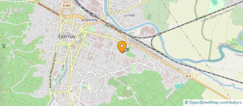 localisation de l'entreprise MONSIEUR ANIMAN ASSOHOU  EPERNAY