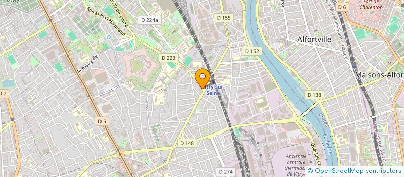 localisation de l'entreprise MONSIEUR ANIS ABICHOU  VITRY-SUR-SEINE