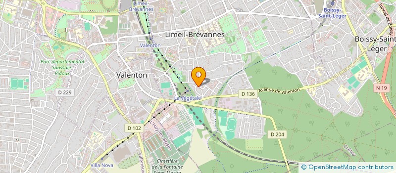 localisation de l'entreprise MONSIEUR ANIS ADDI  LIMEIL-BREVANNES