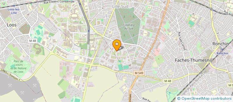 localisation de l'entreprise MONSIEUR ANIS AGGONI à LILLE