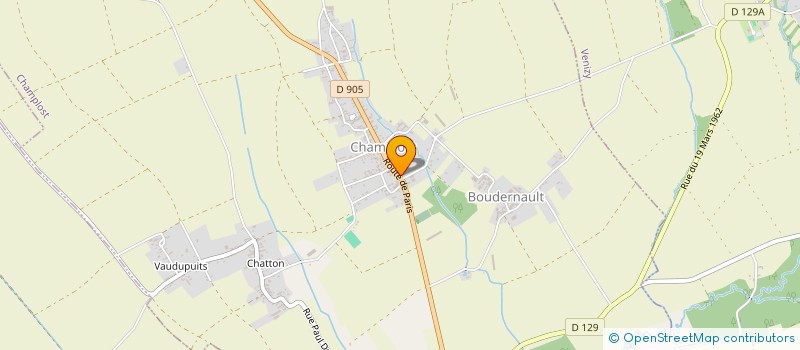 localisation de l'entreprise MONSIEUR ANIS AISSANI  CHAMPLOST