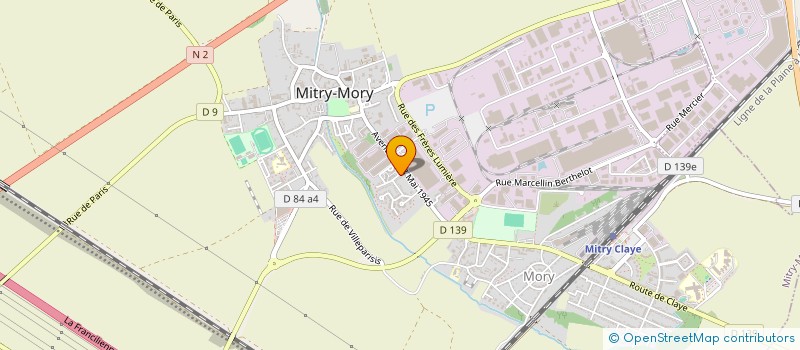 localisation de l'entreprise MONSIEUR ANIS AL IQABI  MITRY-MORY