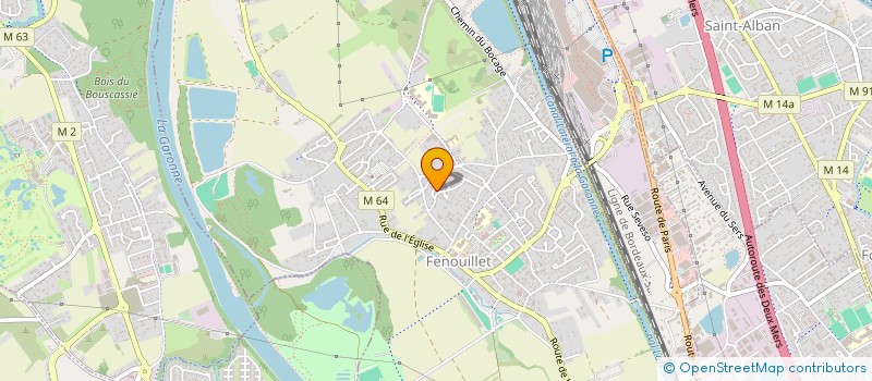 localisation de l'entreprise MONSIEUR ANIS AMRI  FENOUILLET