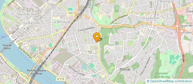 localisation de l'entreprise MONSIEUR ANIS AMRI DJEBBARA  FLOIRAC