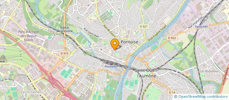 localisation de l'entreprise MONSIEUR ANIS ANIS OUAMRANE à PONTOISE