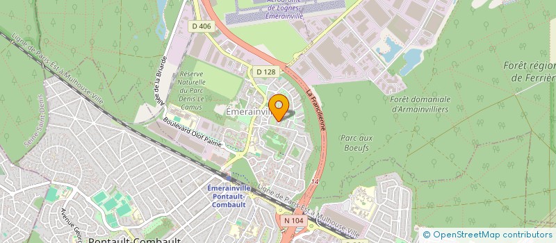 localisation de l'entreprise MONSIEUR ANIS ANTOURI  EMERAINVILLE