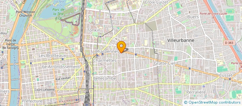 localisation de l'entreprise MONSIEUR ANIS ATTIA  VILLEURBANNE