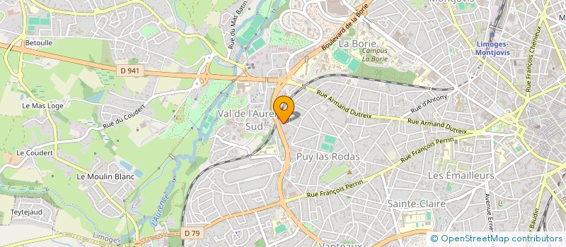 localisation de l'entreprise MONSIEUR ANIS ATTOUMANE à LIMOGES