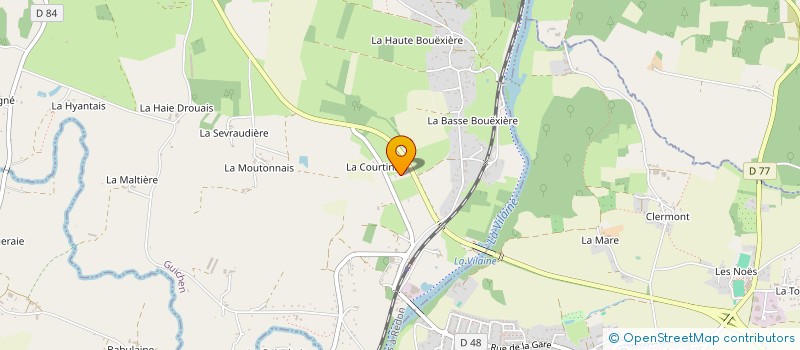 localisation de l'entreprise MONSIEUR ANIS BACCOUCHE  GUICHEN