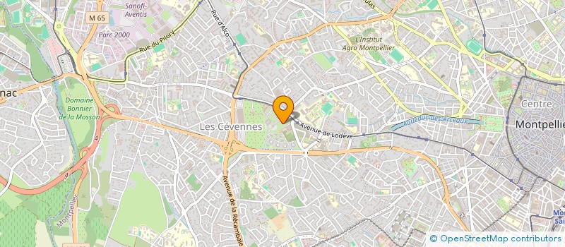 localisation de l'entreprise MONSIEUR ANIS BELKACEM à MONTPELLIER